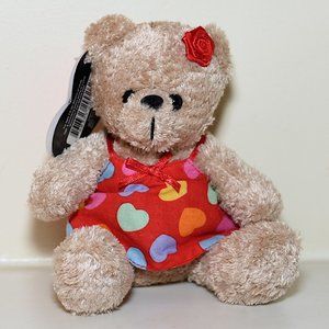 Like New (with Tags) Valentine’s Day Bear in Heart Dress